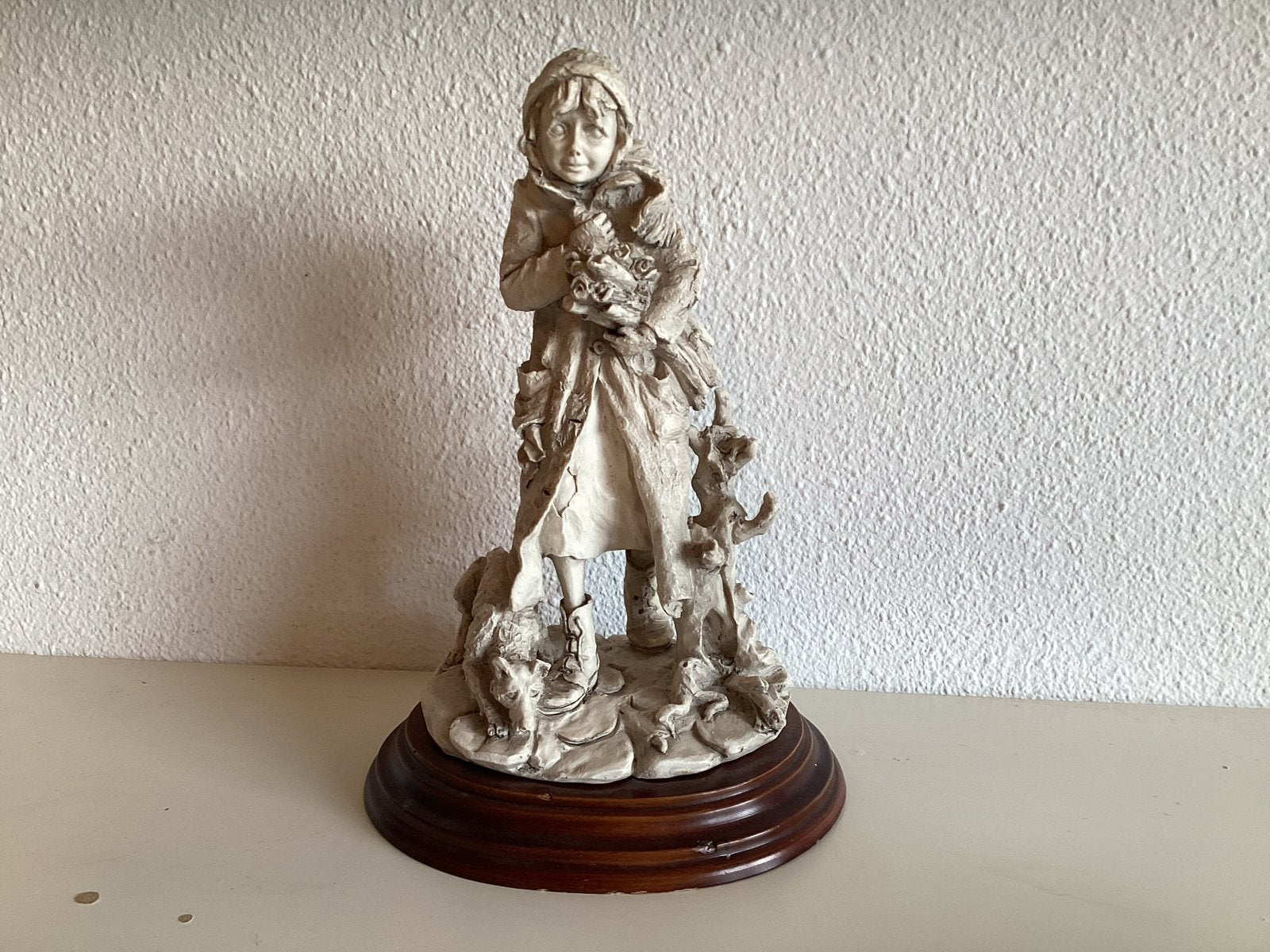 Giuseppe Armani Beeld 'Back from the Fields' - 30 cm, Ophalen of Verzenden, Wit, Beeld, Composieten