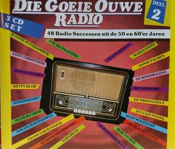 Die Goede Oude Radio Deel 2 3XCD, Verzenden, Zo goed als nieuw, Pop, Album