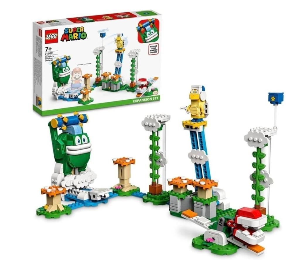 LEGO Super Mario 71409 Big Spike's Wolkenuitdaging, Ophalen of Verzenden, Zo goed als nieuw, Overige merken