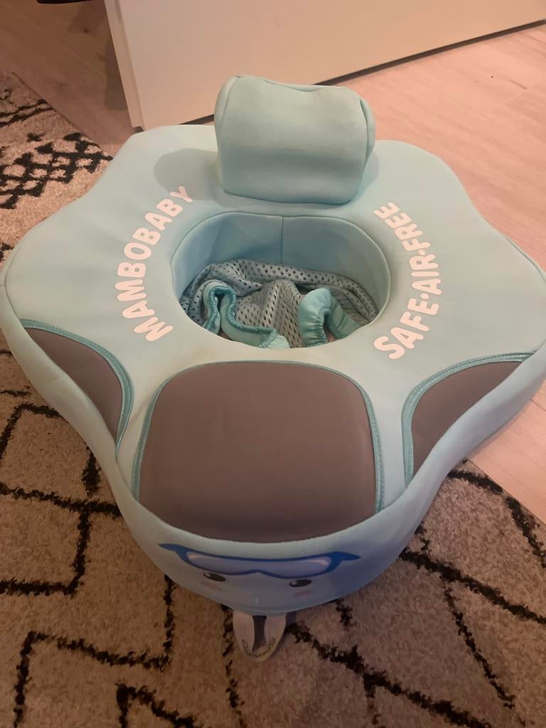 Mambobaby Baby Float - Zwemzitje - Mintgroen, Ophalen, Zo goed als nieuw