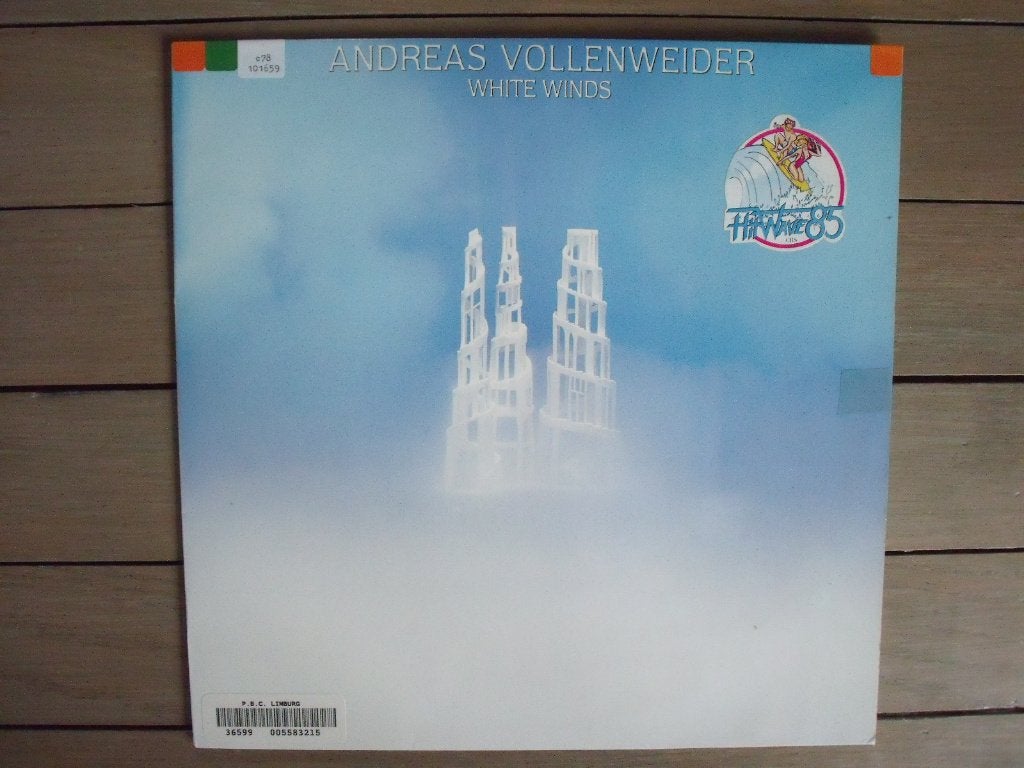 Andreas Vollenweider -White winds (Seeker's journey), LP, Ophalen of Verzenden, Zo goed als nieuw, 12 inch
