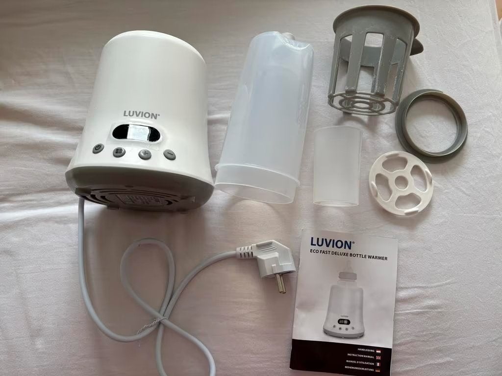 Luvion Flessenwarmer - Eco Fast Deluxe NIEUW, Kinderen en Baby's, Ophalen of Verzenden, Nieuw, Flessen- of potjesverwarmer, Luvion