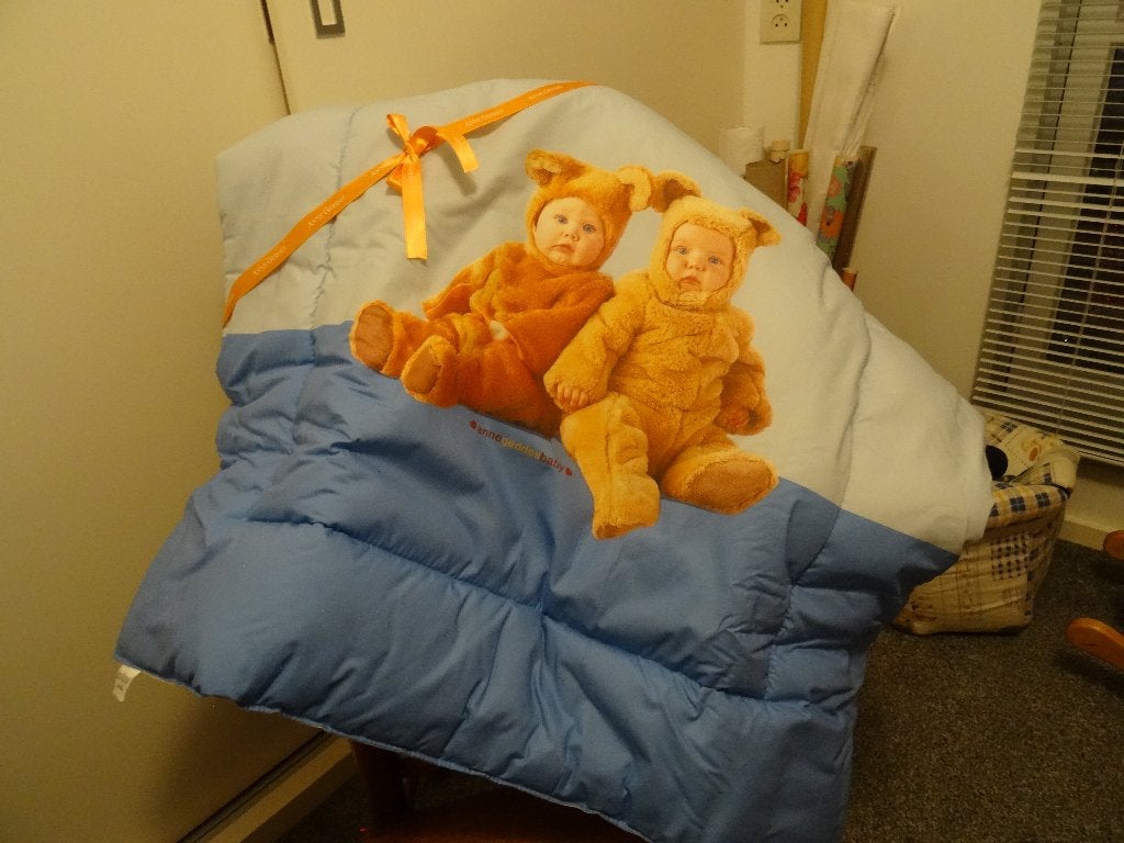 Boxkleed 90 x 80 Anne Geddes ( NIEUW ), Overige typen, Nieuw, Dubbelzijdig, Meerkleurig