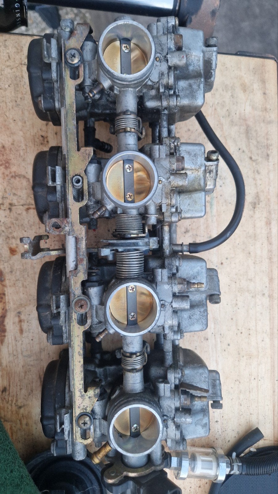 Set carburateurs voor een Suzuki GSX 600 F, Ophalen of Verzenden, Gebruikt