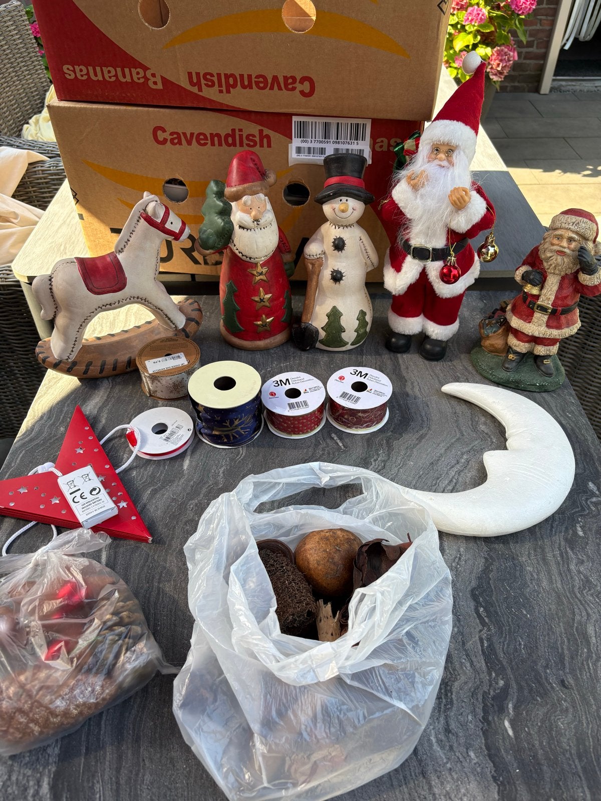Kerstbeelden en kerstdecoratie, Diversen, Kerst, Ophalen of Verzenden, Gebruikt