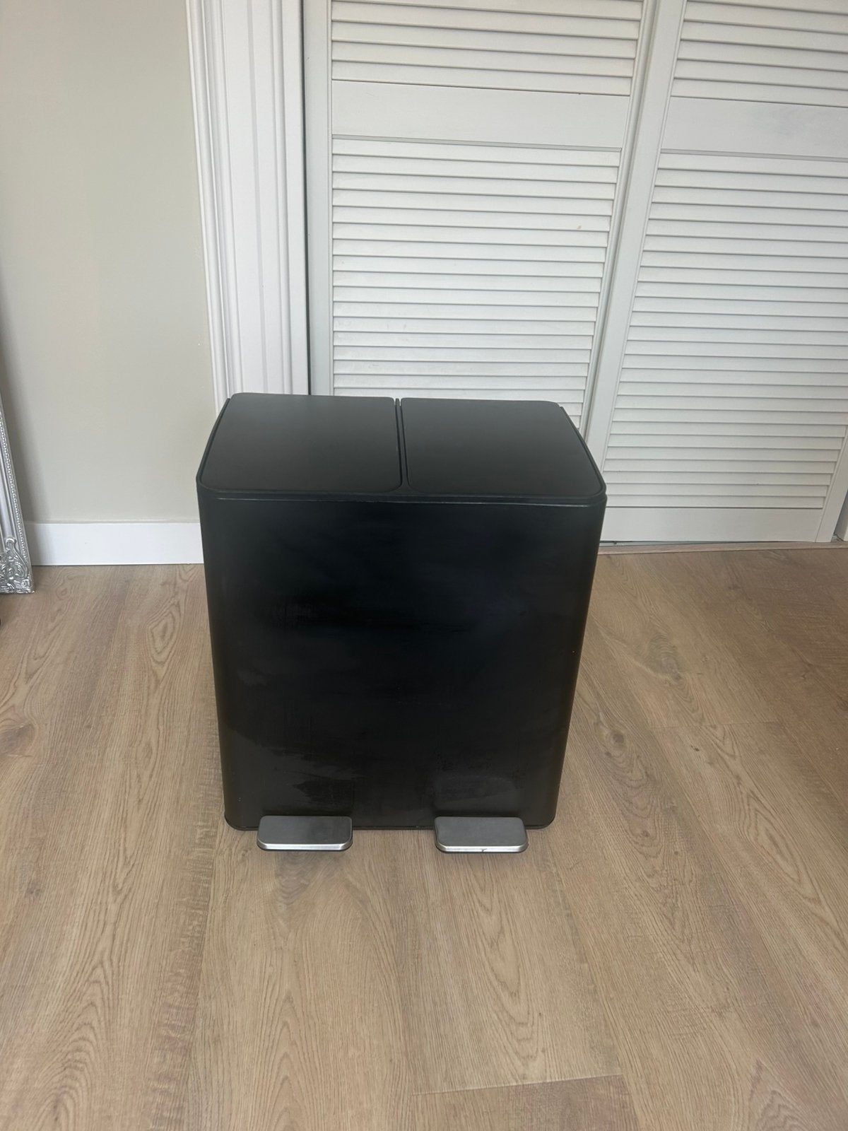Prullenbak Blokker 30 bij 45 cm, Ophalen, Kunststof, Gebruikt, Met pedaal