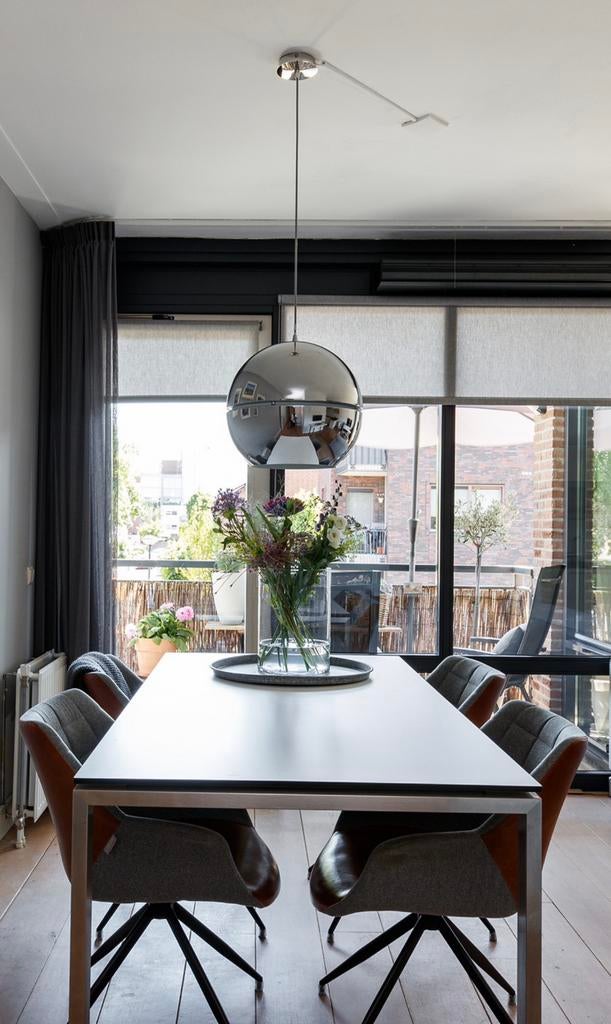 Zuiver Retro 70 hanglamp, Huis en Inrichting, Lampen | Hanglampen, Ophalen, Gebruikt, Metaal, Minder dan 50 cm