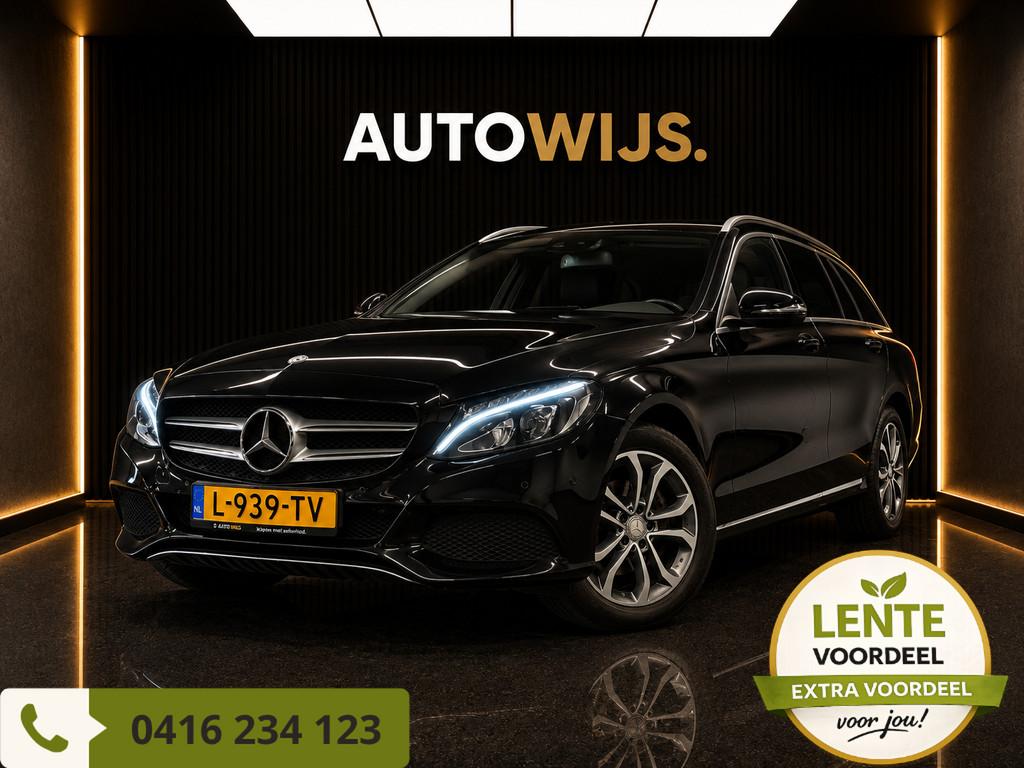 Mercedes-Benz C-klasse Estate 180 Avantgarde | AUT | TREKHAA, Automaat, Automatische klimaatregeling, Achterwielaandrijving, Leder en Stof