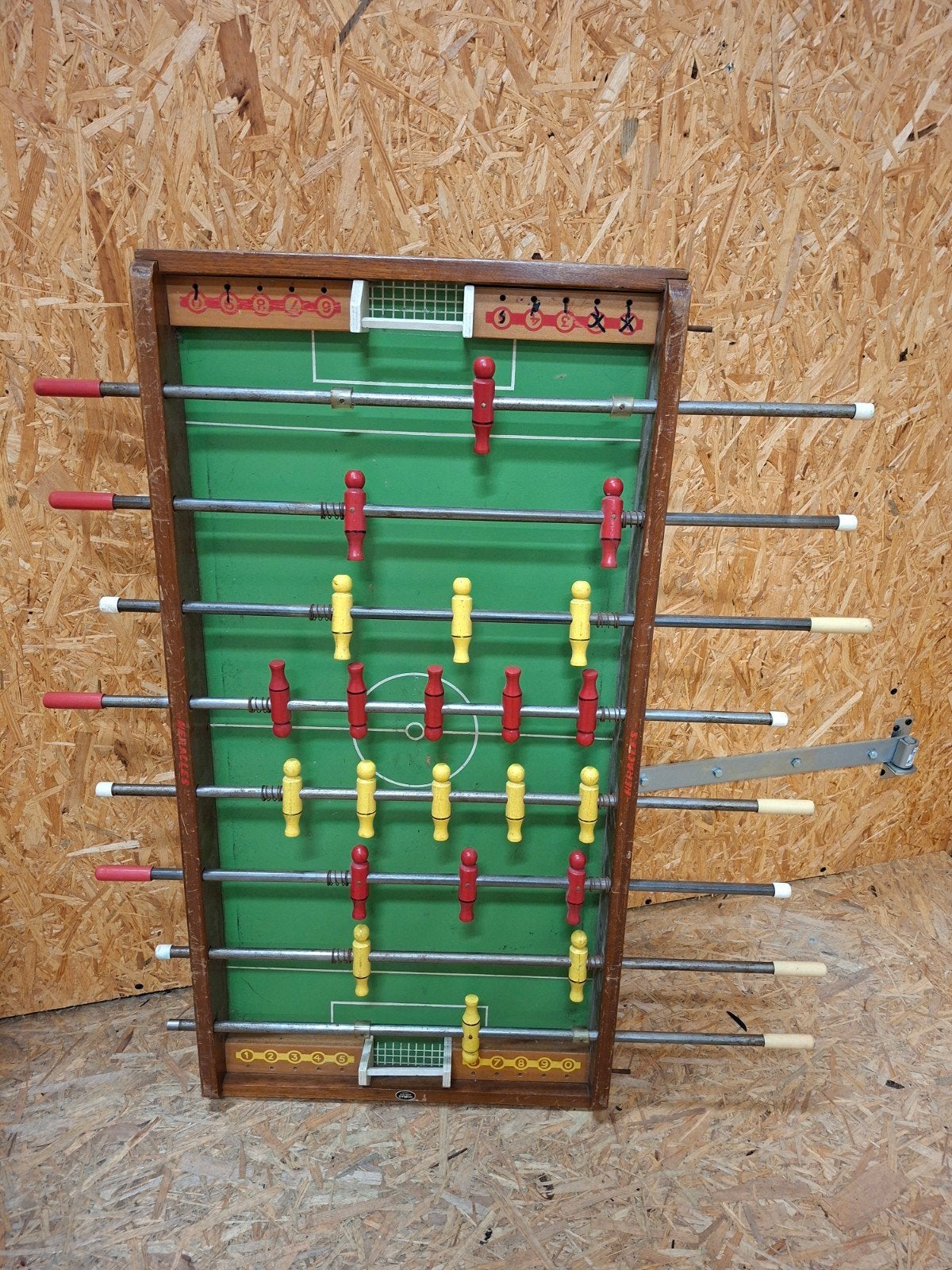 Vintage Homas kinder tafelvoetbalspel, Ophalen, Gebruikt, Nvt, Nvt