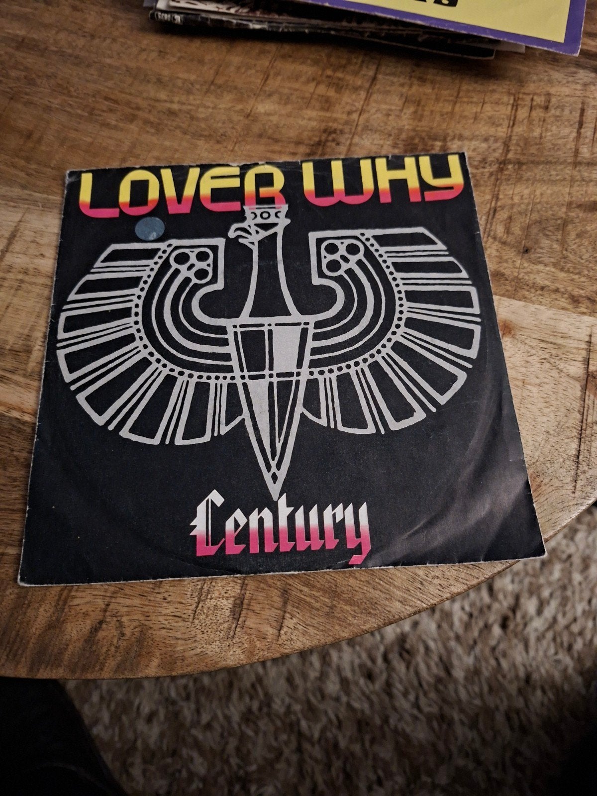 century / lover why, Cd's en Dvd's, Ophalen of Verzenden, Zo goed als nieuw, Pop