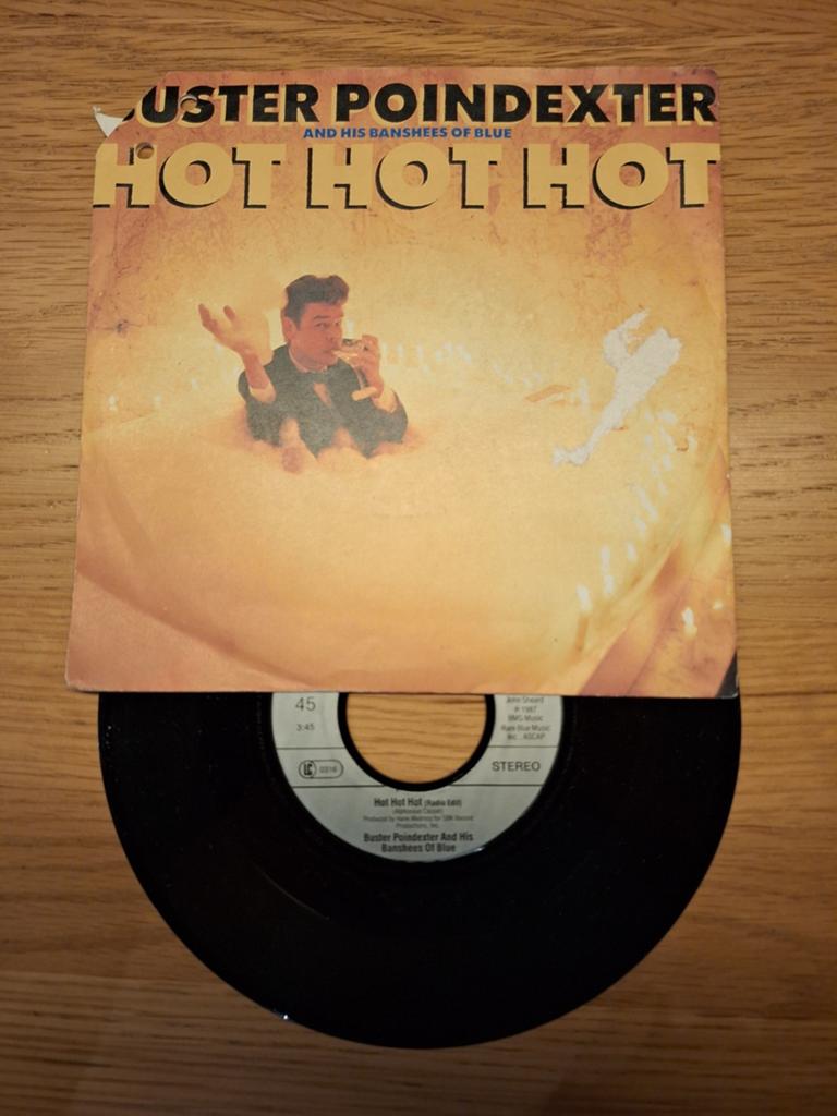 Buster Poindexter - Hot Hot Hot (Vinyl Single), Ophalen of Verzenden, Gebruikt, Pop