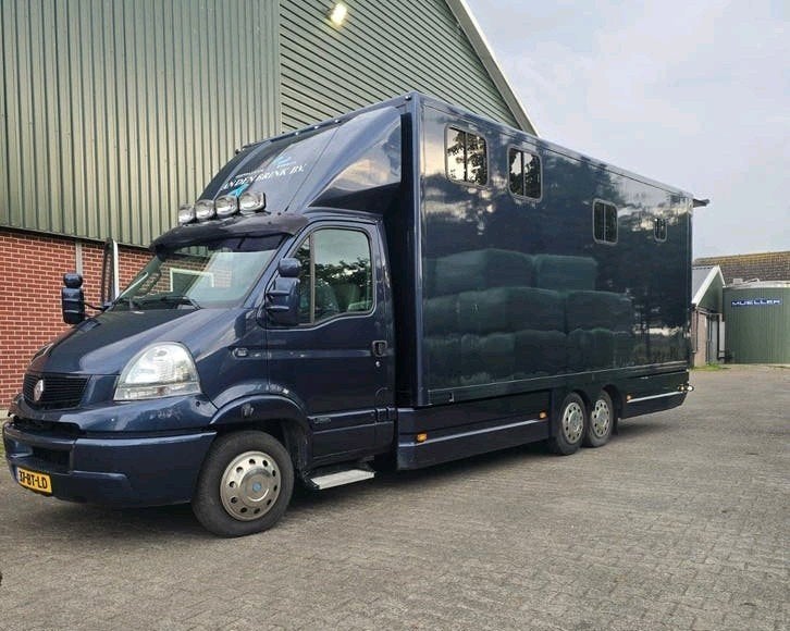 Paardenvrachtwagen Horsetruck BE Clixtar Veldhuizen Opleg, Ophalen of Verzenden, Gebruikt, Overige materialen, Overige typen