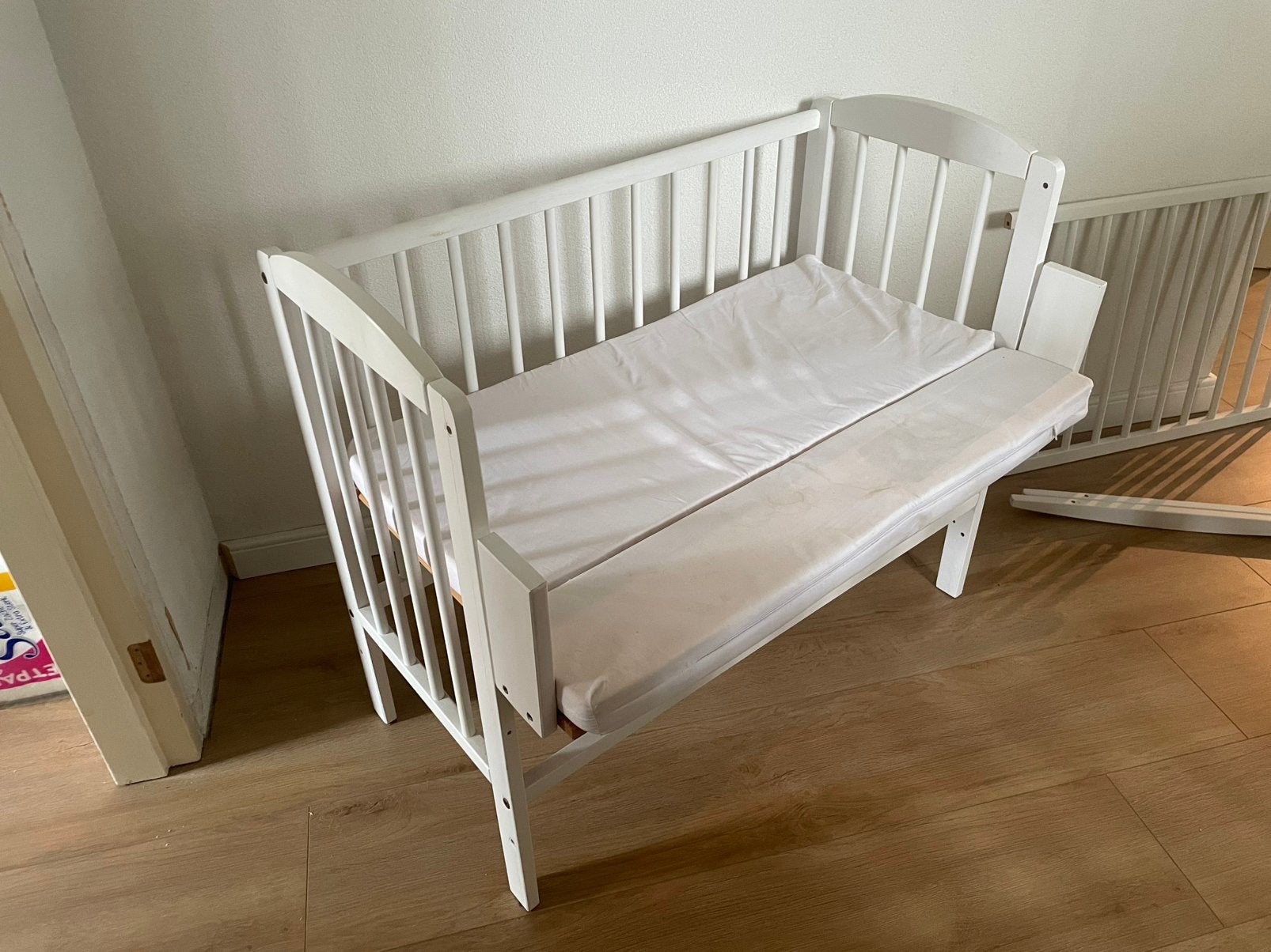 Co sleeper petite amelie aanschuifbedje wieg wiegje babybed, Ophalen, Gebruikt, Wieg
