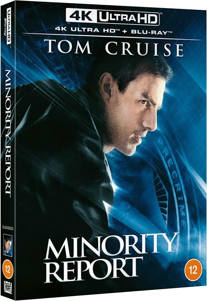 Minority Report 4K UHD Blu-Ray UK NLO (Geseald) IMDb 7.9, Ophalen of Verzenden, Nieuw in verpakking, Actie