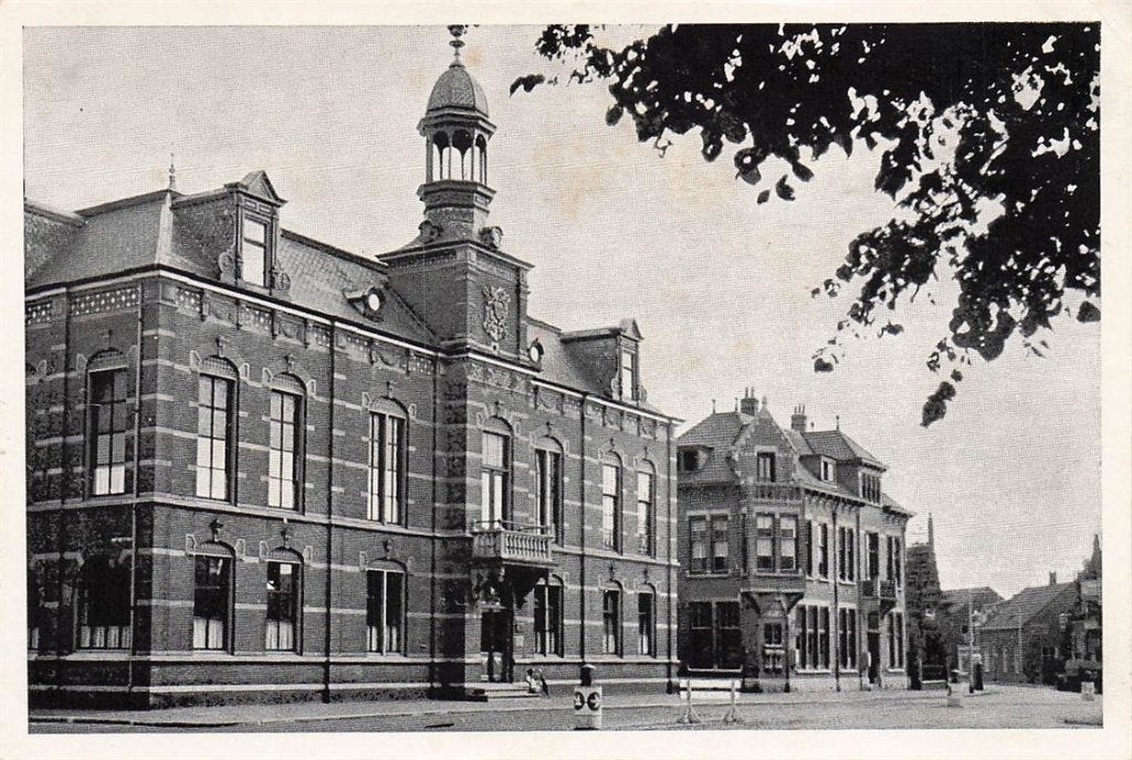 703-377-033 Gemeentehuis Deurne, Verzenden, Voor 1920, Noord-Brabant