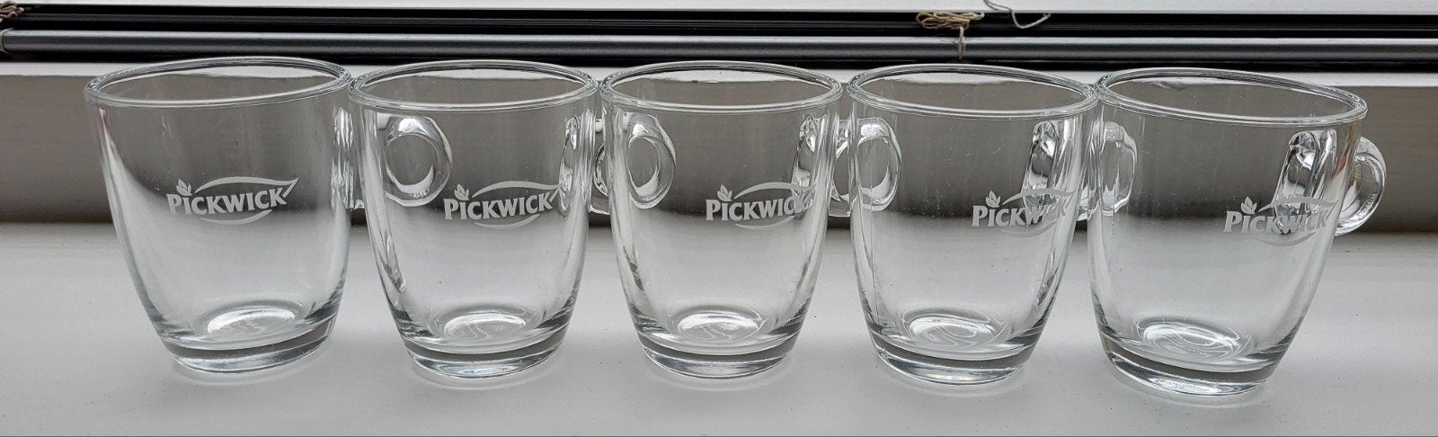 Pickwick theeglazen klein, Ophalen