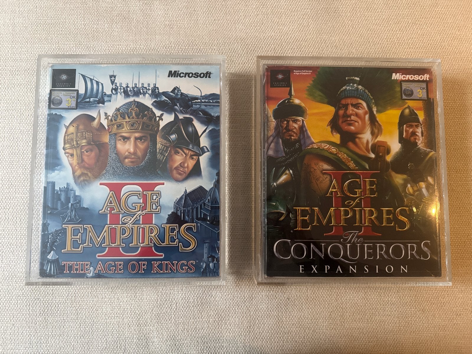 Age of Empires II: The Age of Kings & The Conquerors, Spelcomputers en Games, Games | Pc, Eén computer, Ophalen of Verzenden, Zo goed als nieuw