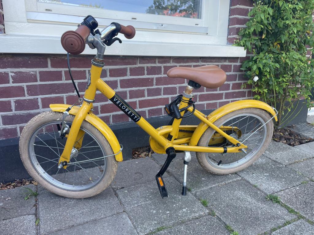 Veloretti Maxi 16inch, Ophalen, Zo goed als nieuw, Terugtraprem, 16 tot 20 inch