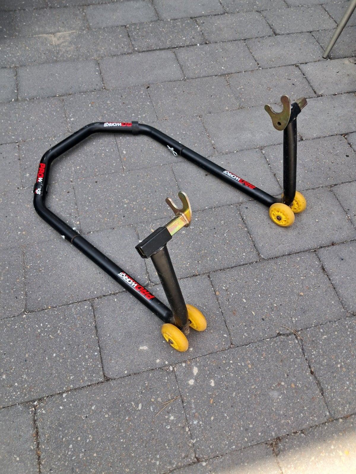 Paddock Pro Works Motorfiets Standaard, Ophalen, Gebruikt