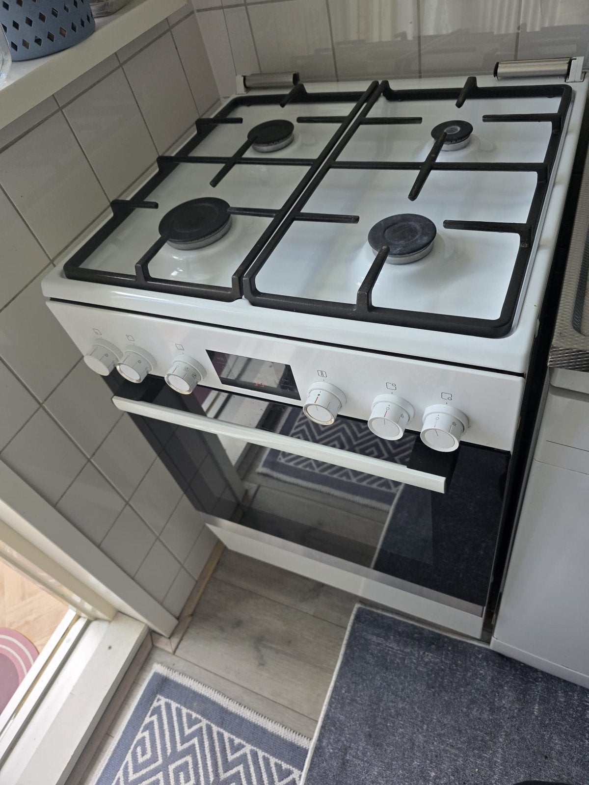 Bosch Fornuizen, Ophalen, Gebruikt, 4 kookzones, Gas