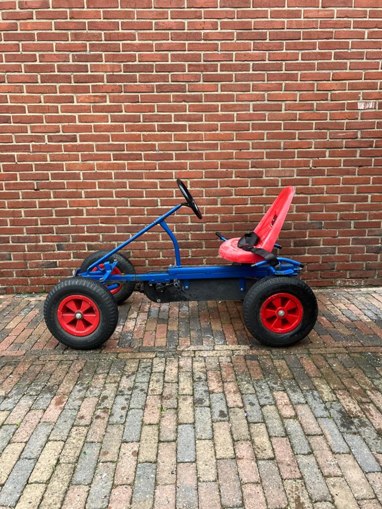 Sterke mammoet skelter met zandkiepkar, Kinderen en Baby's, Speelgoed | Buiten | Skelters, Ophalen, Gebruikt, Mammoet, Vrijloopautomaat