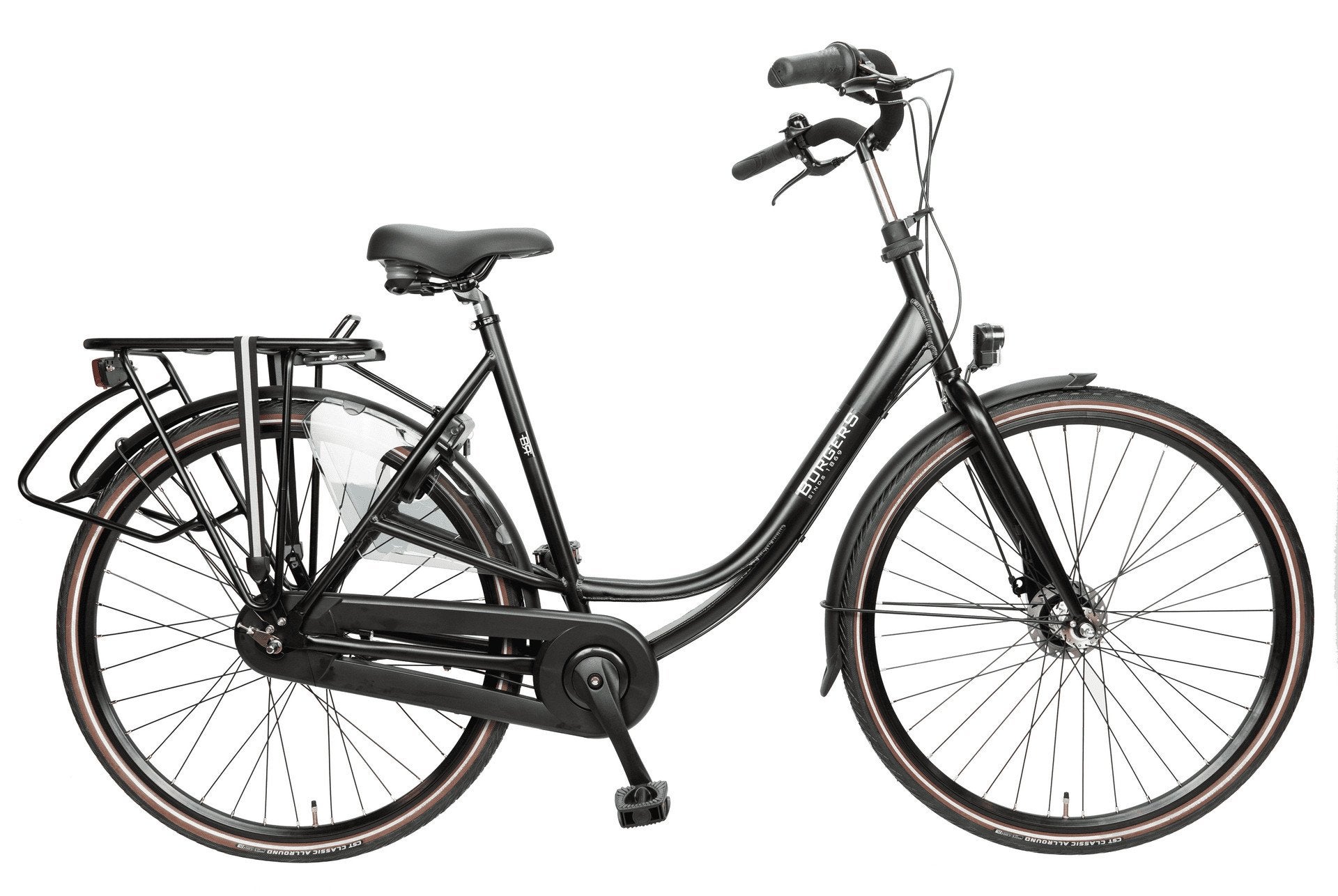 Burgers Moederfiets zwart dames 55cm 28inch, 53 tot 56 cm, Nieuw, Overige merken, Versnellingen
