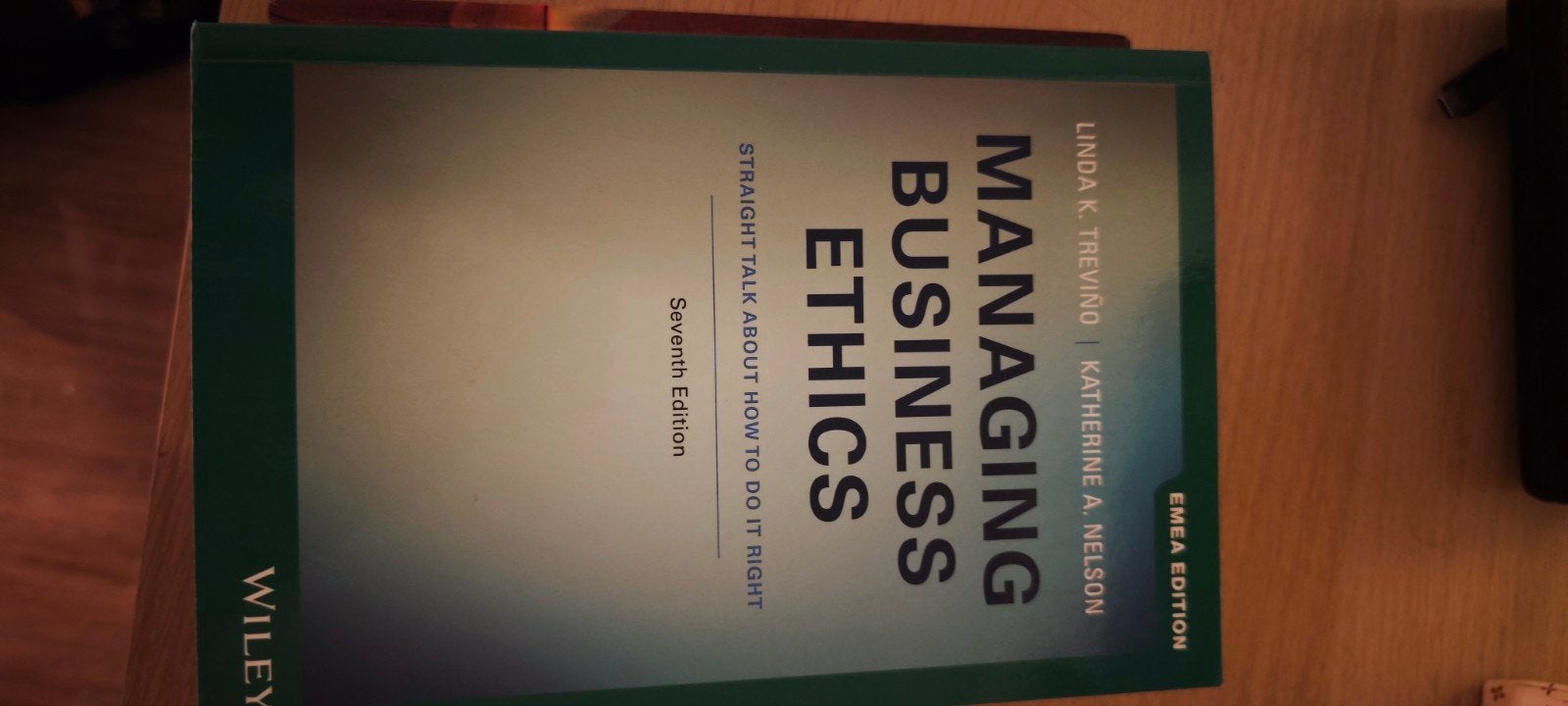 Managing Business Ethics - Zevende Editie, Ophalen of Verzenden, Gelezen, Management, Linda K. Treviño, Katherine A. Nelson