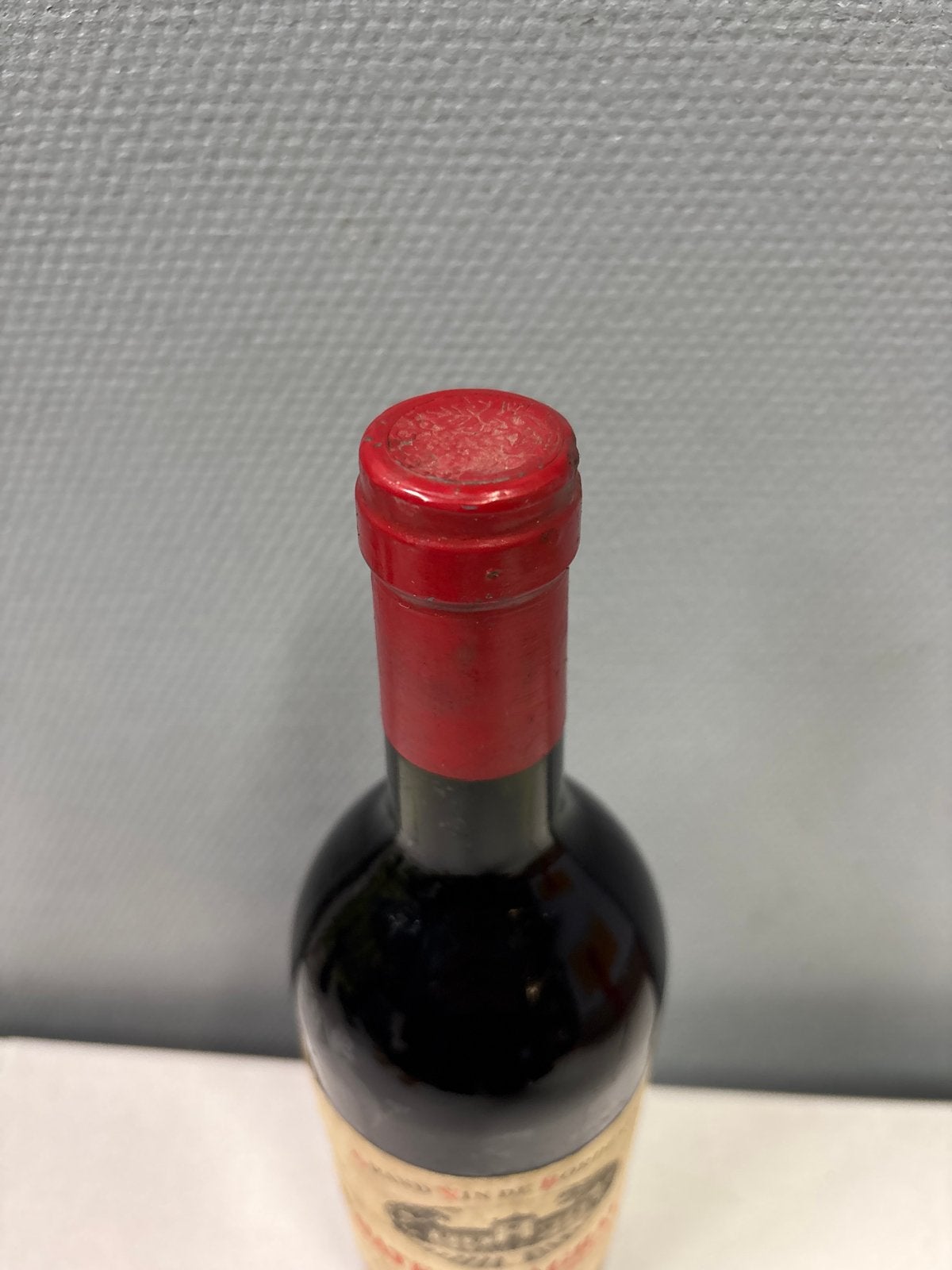 Chateau Lagraula Bordeaux Superieur 1986, Ophalen of Verzenden, Gebruikt, Frankrijk, Rode wijn