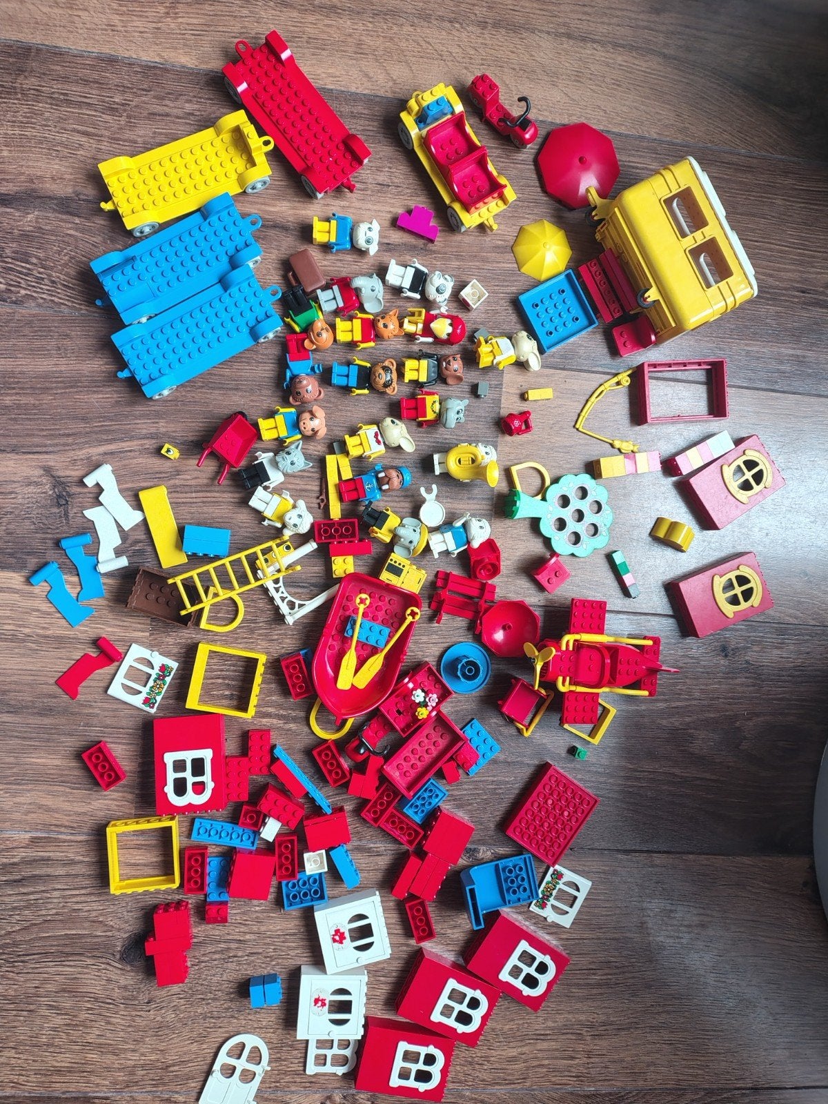 Fabuland lego, Ophalen, Gebruikt