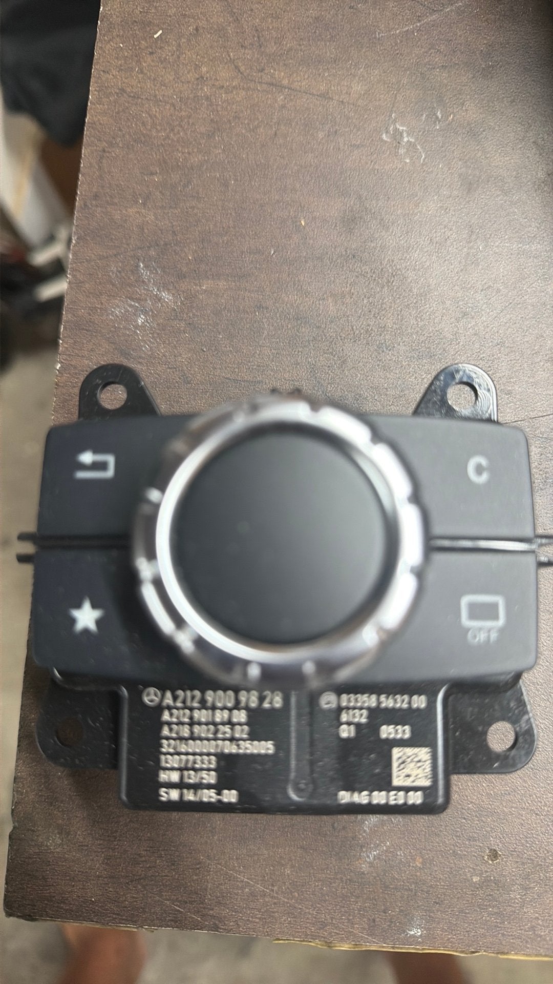 Mercedes home knop w212 A2129009828, Ophalen of Verzenden