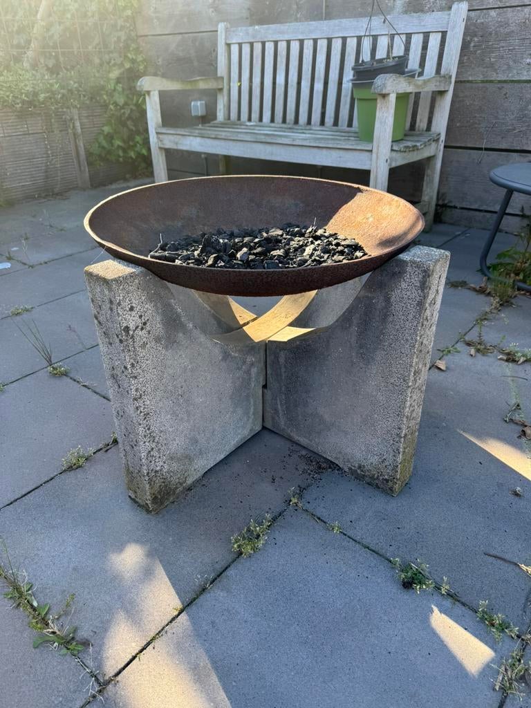 Esschert design vuurschaal, Ophalen, Gebruikt