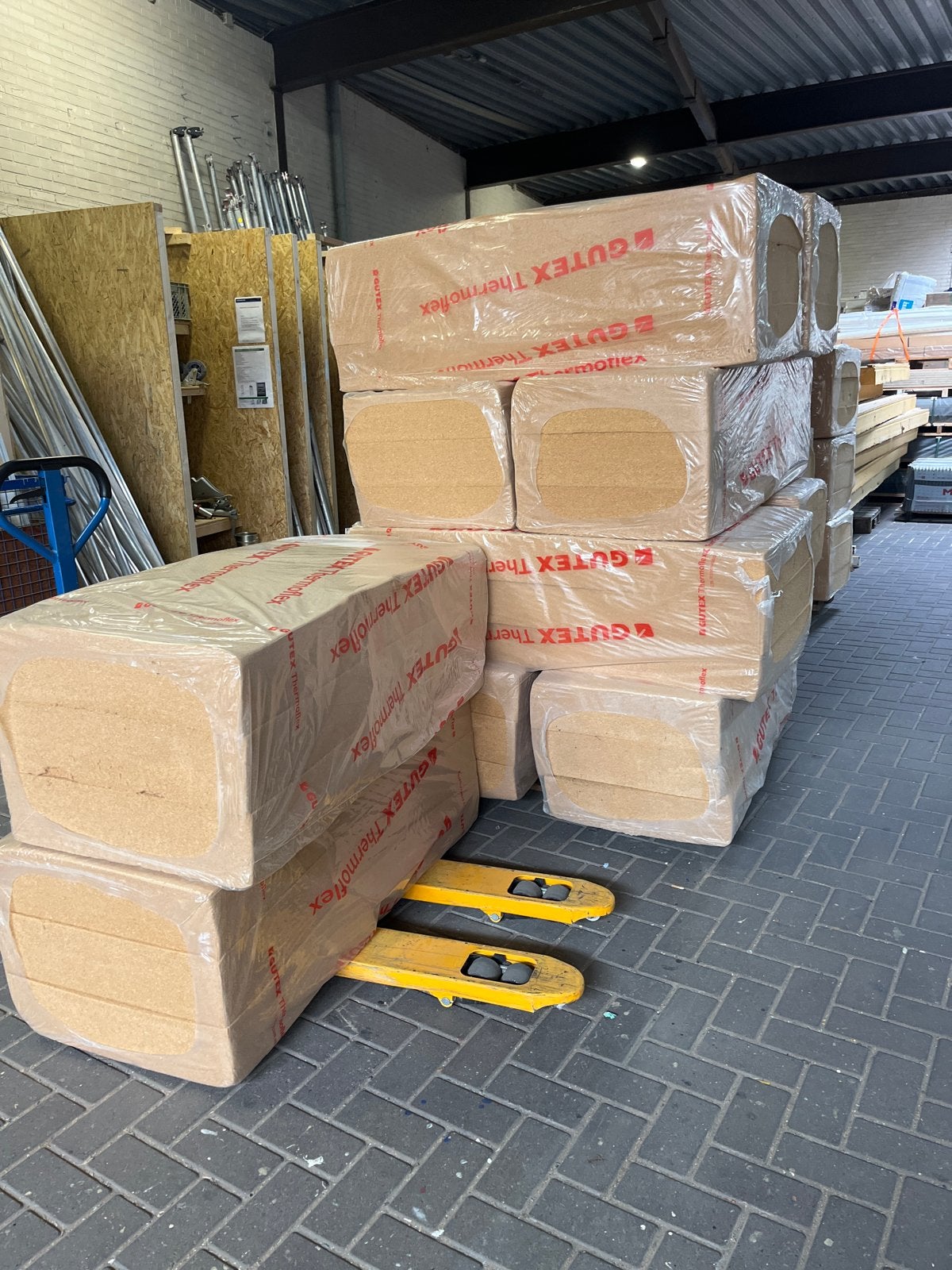 20 pakken Gutex Thermoflex isolatie 160mm, Ophalen, Overige materialen, 12 cm of meer, Nieuw