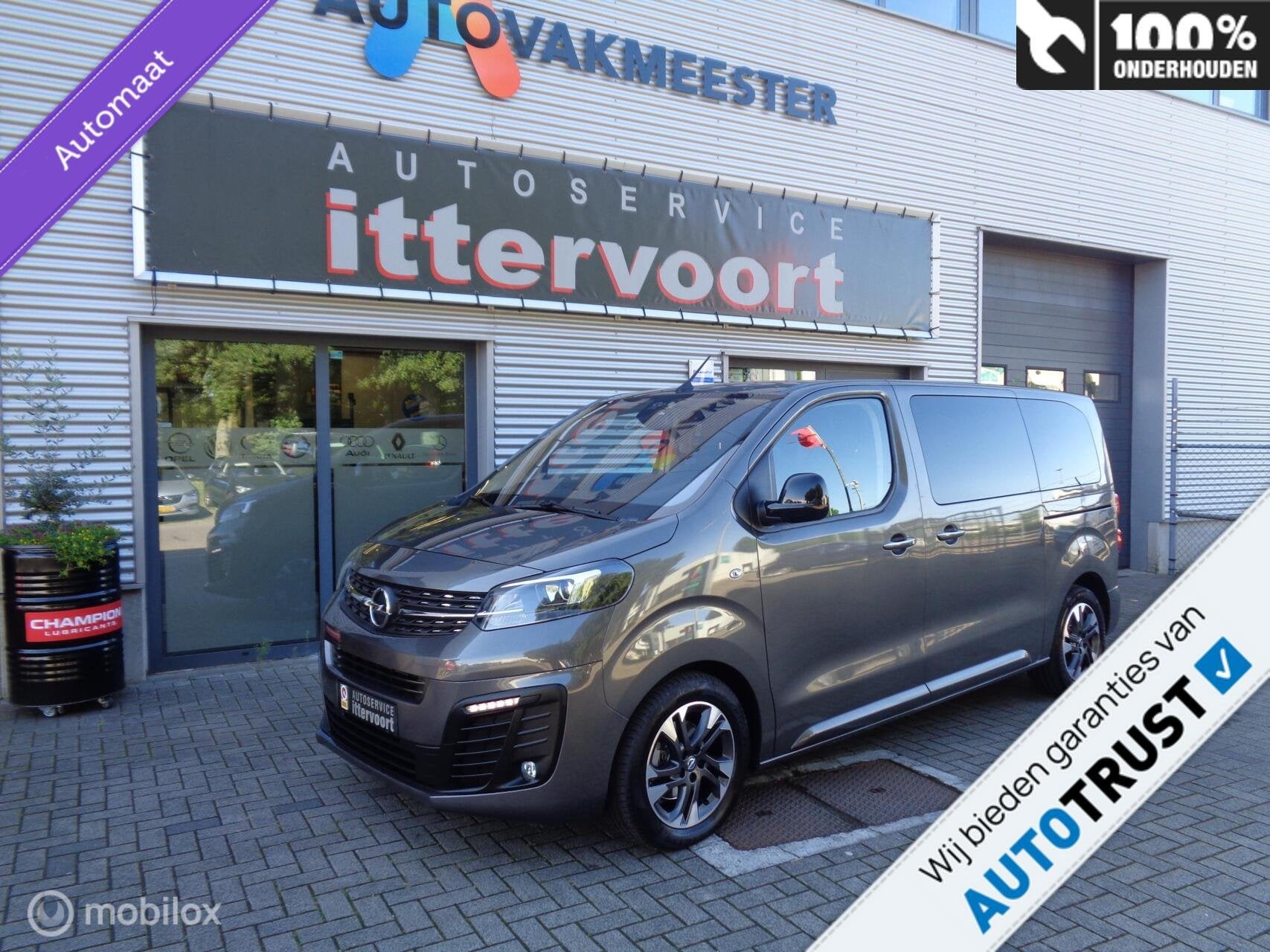 Opel Zafira Life 2.0 CDTI L1H1 Innovation automaat, Auto's, Gebruikt, Leder, Bedrijf, 6 stoelen