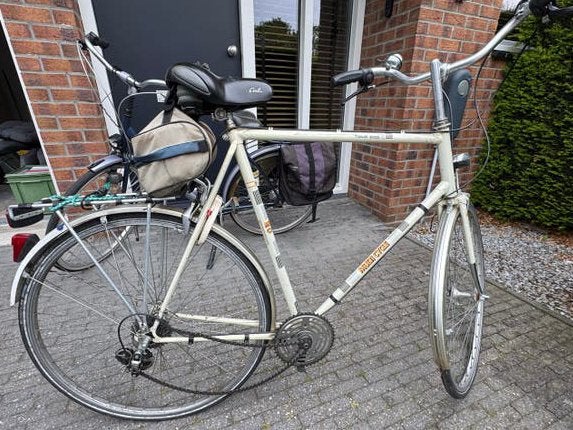 Multi Cycle Tour 600: Vervanging crankstel en as, Fietsen en Brommers, Gebruikt, Staal, Toerfiets, Ophalen