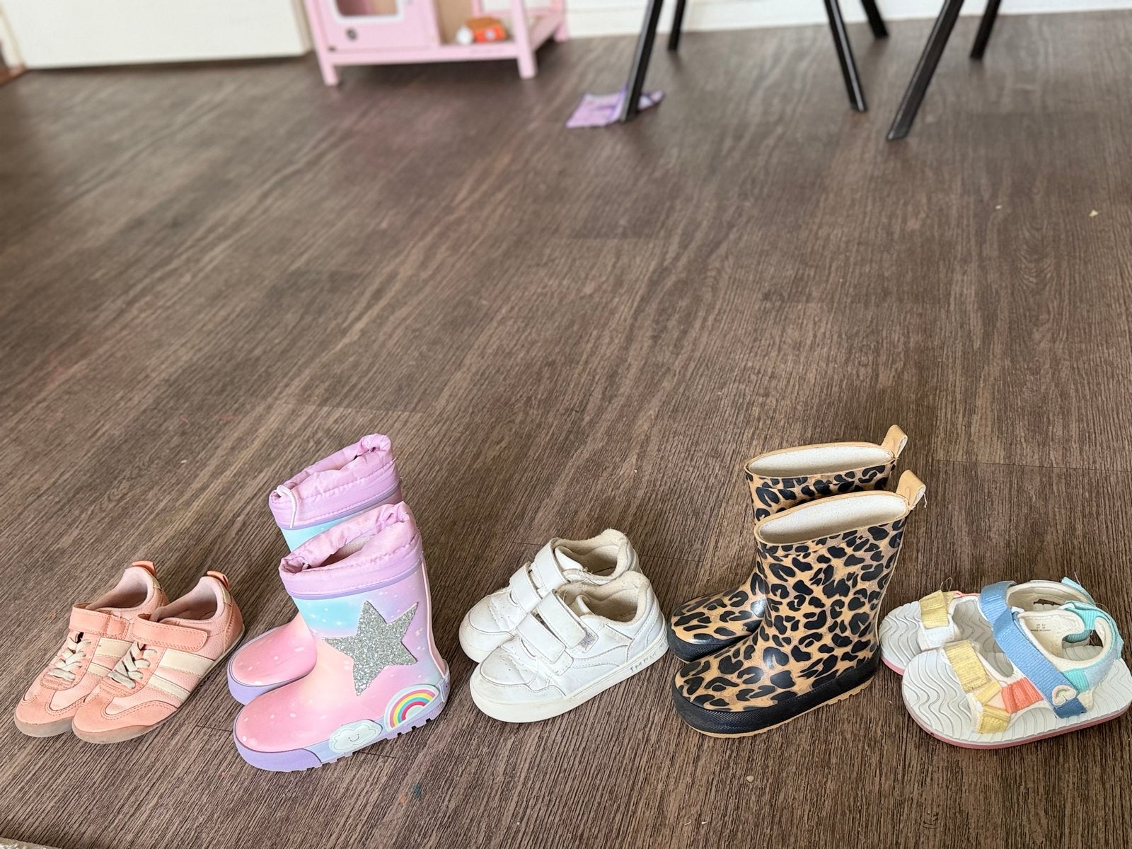 Diverse kinderschoenen maat 25/26 - Laarzen, sneakers, sanda, Ophalen, Gebruikt, Meisje, Overige typen