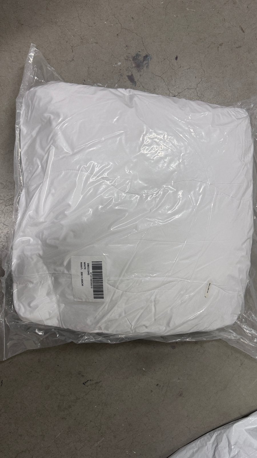 Dekbed 200x200, Ophalen, Wit, Tweepersoons, Deken of Dekbed