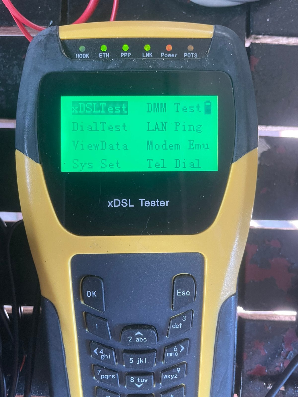 Senter tester, Ophalen, Zo goed als nieuw, Toebehoren