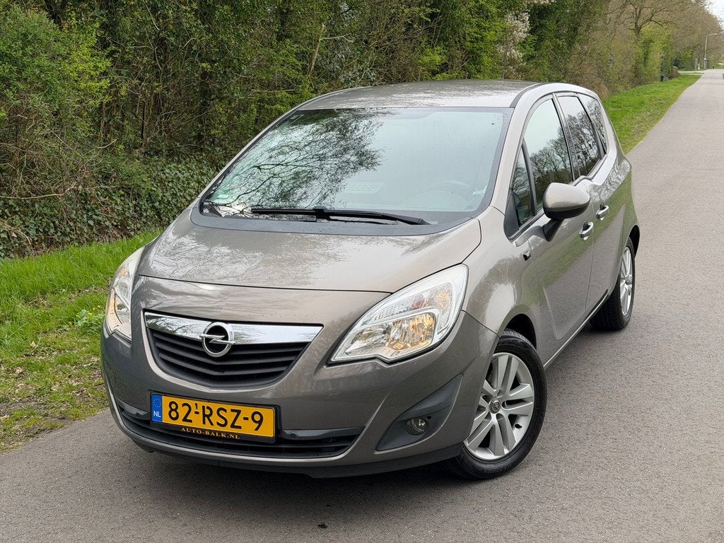 Opel Meriva 1.4 Turbo Edition | Cruise + Navi + Clima Nu €, Voorwielaandrijving, Euro 5, Stof, Gebruikt