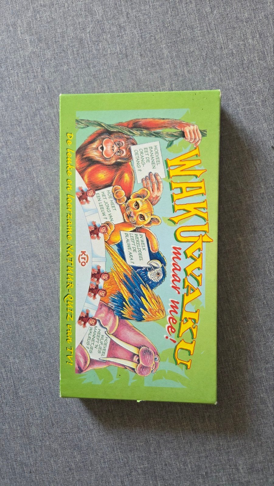 Waku Waku maar mee! - Educatief natuurquizspel, Drie of vier spelers, Ophalen of Verzenden, Gebruikt, Toys 'R' Us Express