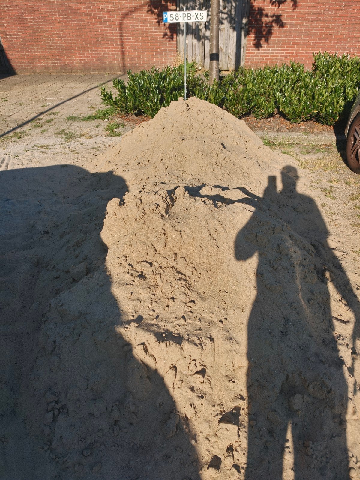 1 kuub geel zand gratis ophalen, Ophalen of Verzenden, Gebruikt, Straatzand