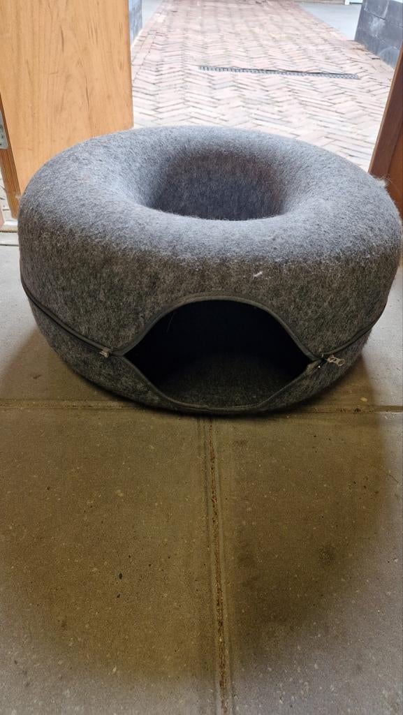 Donut tunnel kat, Dieren en Toebehoren, Kattenmanden, Ophalen of Verzenden, Pluche