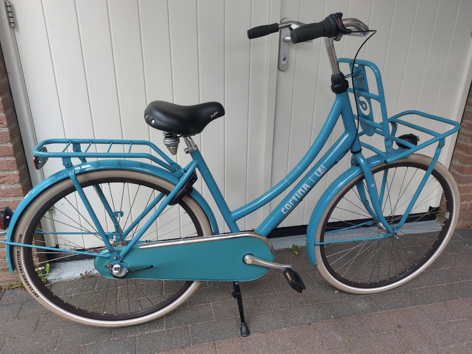 Cortina U4 meidenfiets 50cm frame, Terugtraprem, Versnellingen, Zo goed als nieuw, 50 tot 53 cm