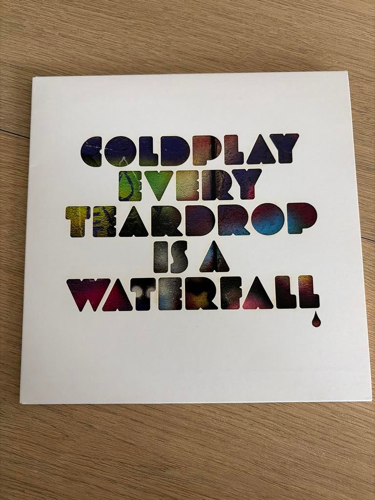 Coldplay - Every Teardrop Is A Waterfall Vinyl Single, Ophalen of Verzenden, Zo goed als nieuw, Pop