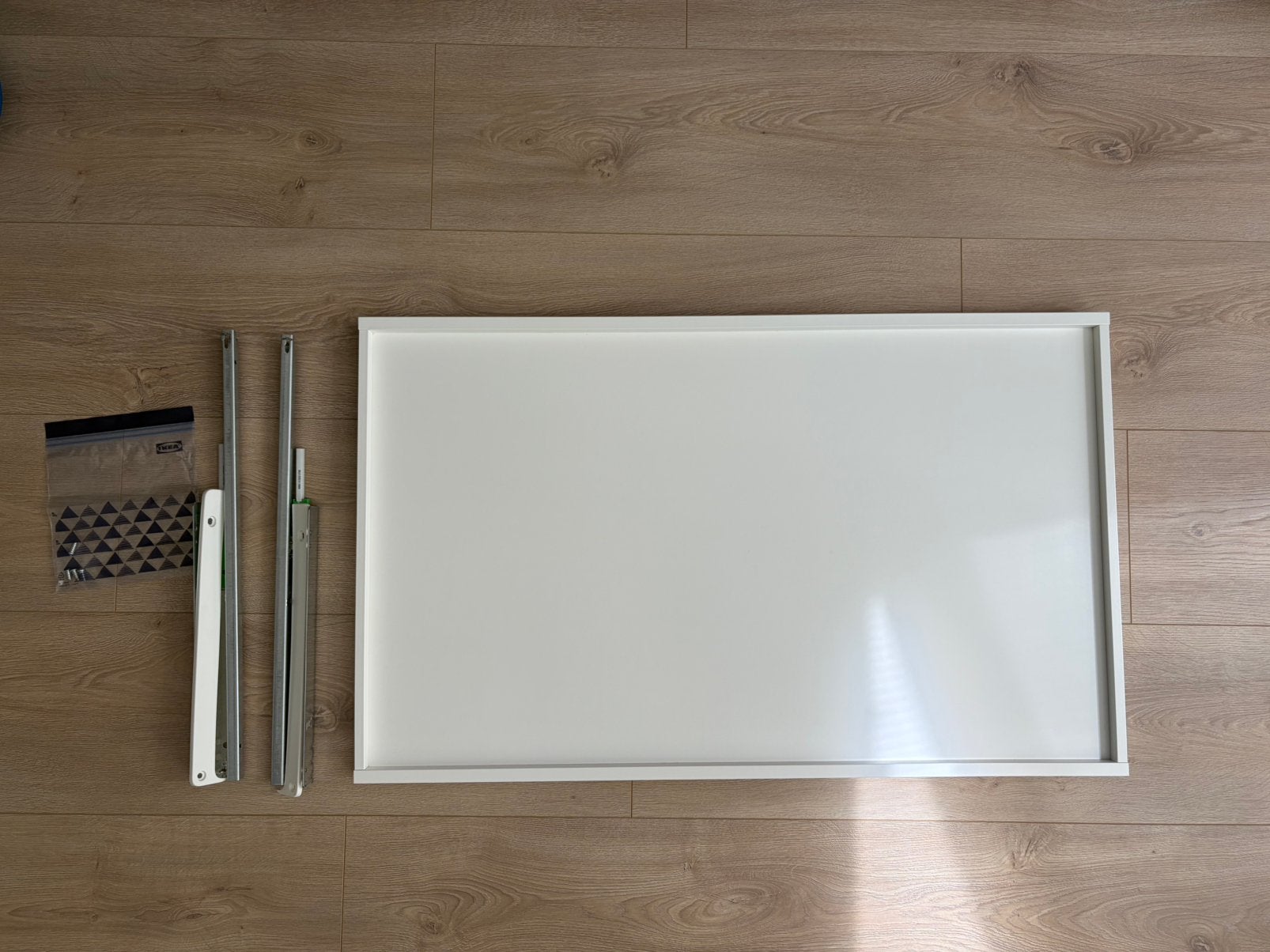 Ikea PAX Komplement uittrekbare plank wit 100x58cm, Huis en Inrichting, Kasten | Kledingkasten, Zo goed als nieuw, Minder dan 100 cm