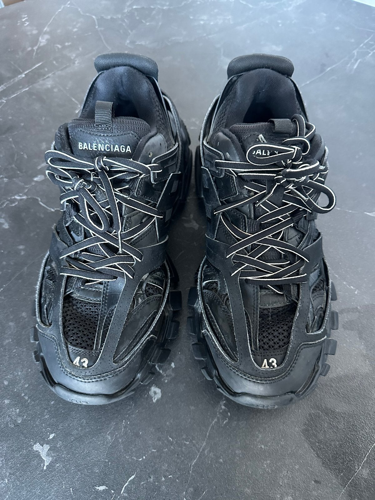 Balenciaga Track Sneakers Zwart Maat 43, Ophalen of Verzenden, Zo goed als nieuw, Zwart, Sneakers of Gympen