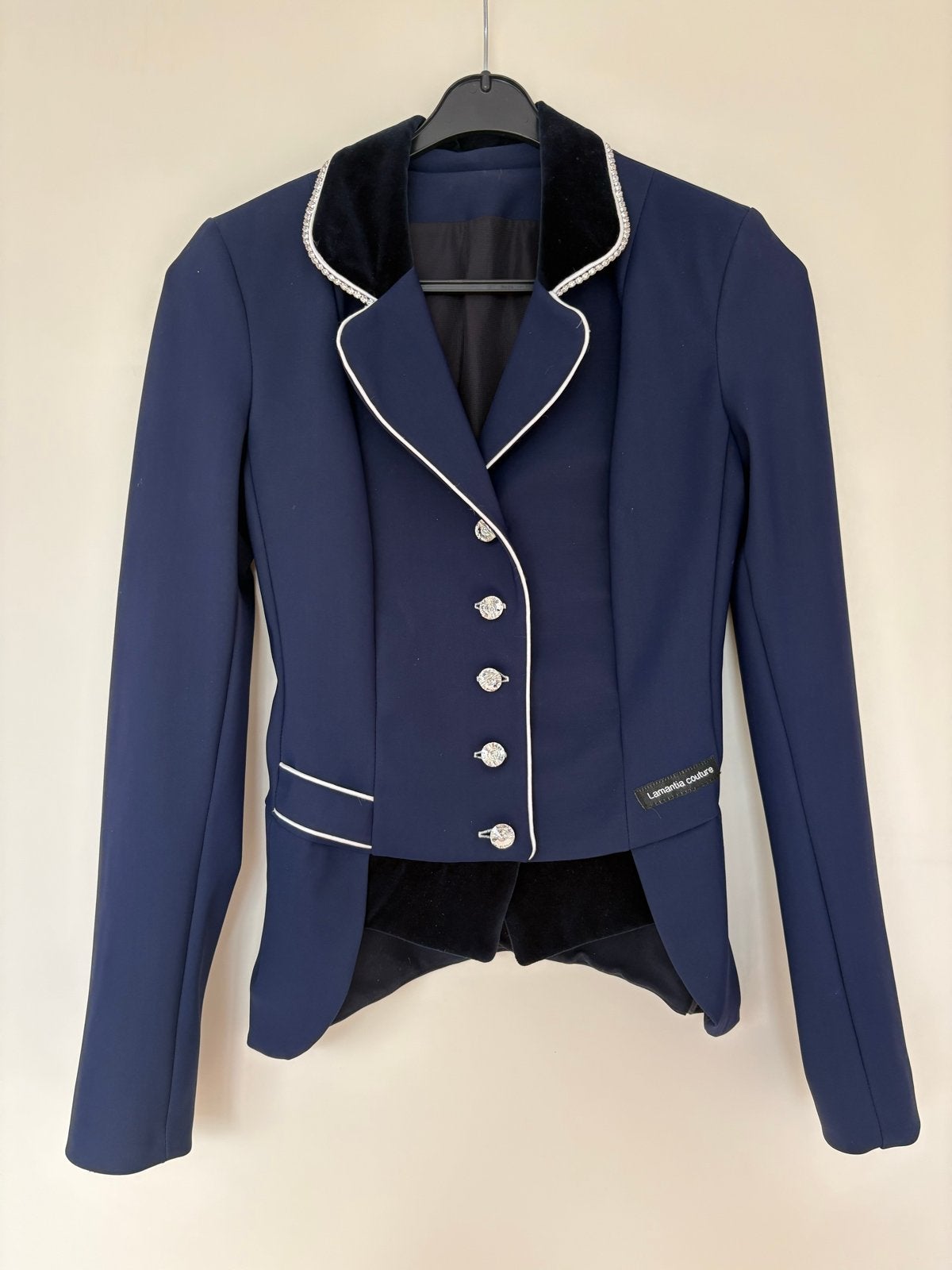 Lamantia Couture Rijjasje Maat 32 (XS) - classic blue, Ophalen of Verzenden, Zo goed als nieuw, Bovenkleding, Kinderen