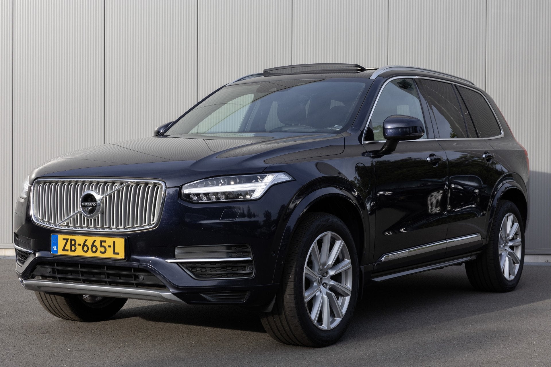 Volvo XC90 2.0 T8 | AWD Inscription | 7 ZITS | PANO | LEDER, Dealer onderhouden, Gebruikt, 1969 cc, Blauw
