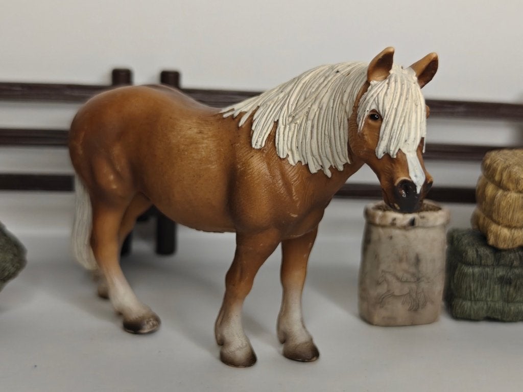 Schleich Haflinger ruin 13280, Ophalen of Verzenden, Gebruikt