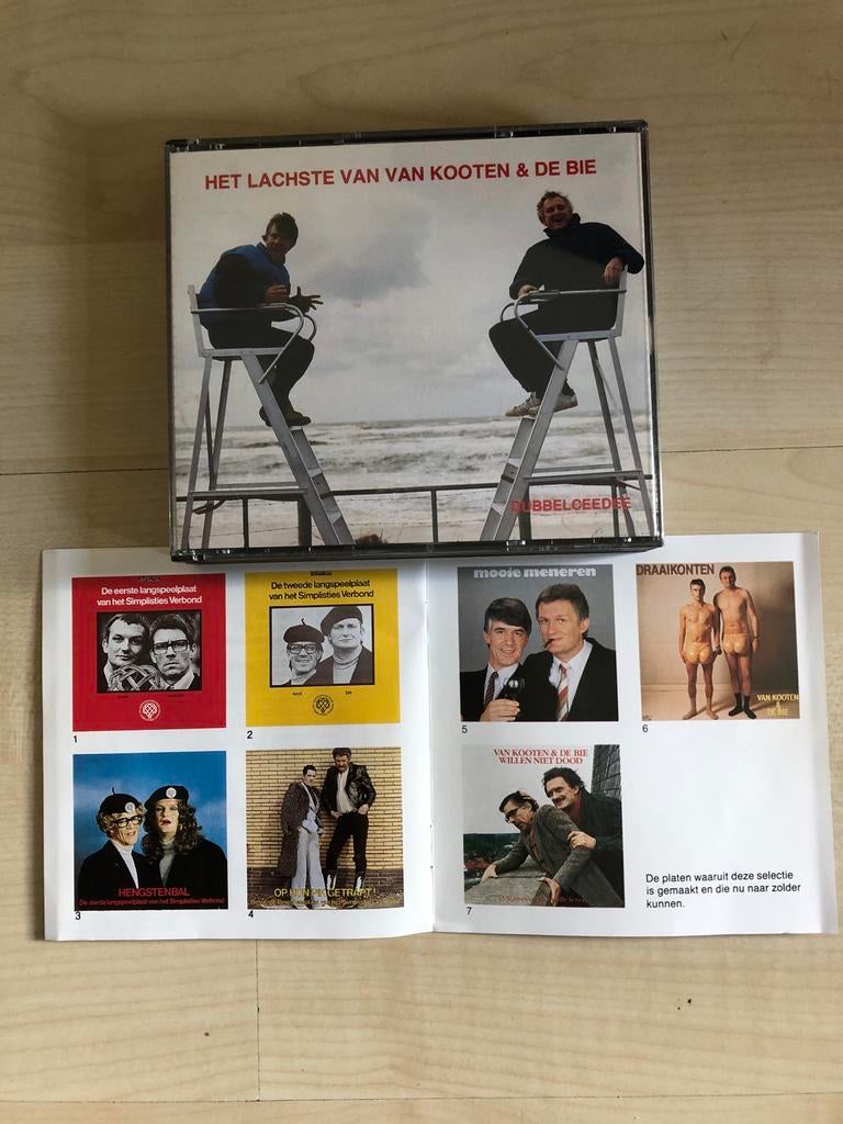 Het Lachste van Van Kooten & De Bie - DubbelCD, Ophalen of Verzenden, Zo goed als nieuw