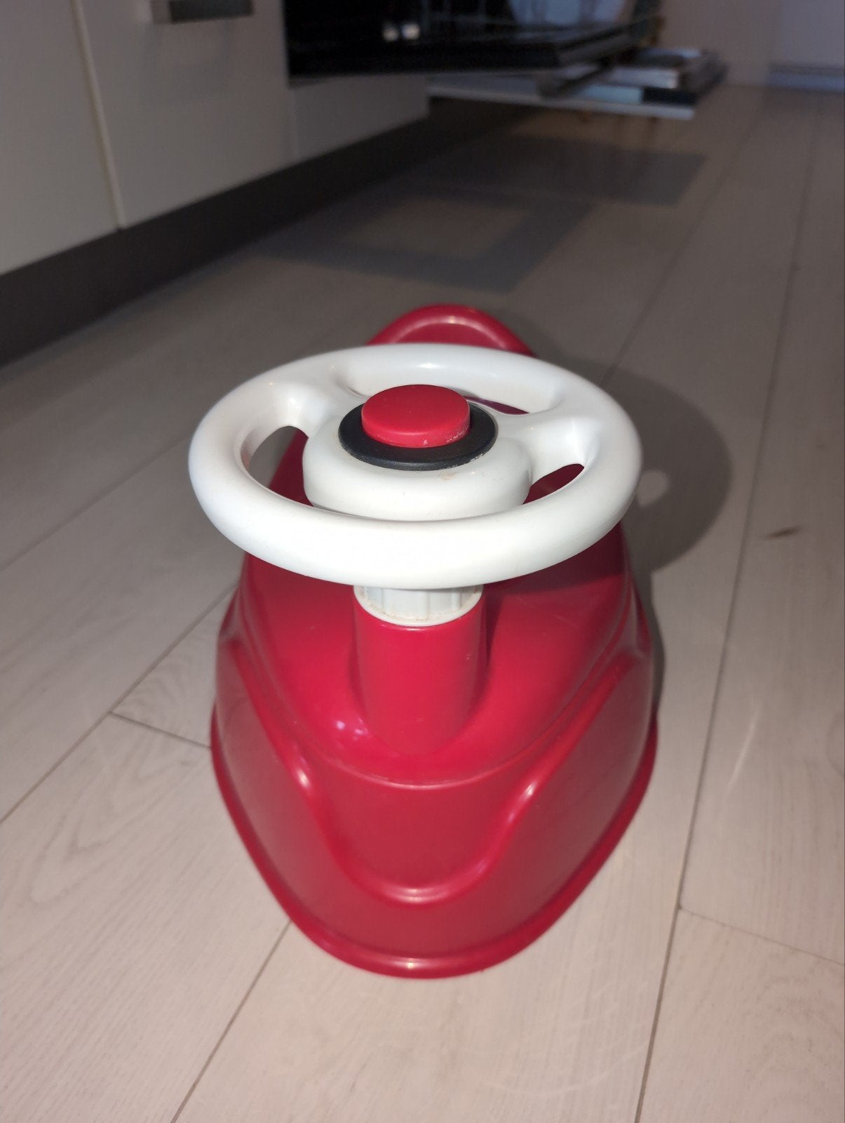 Rood potje met Autostuur - Zindelijkheidstraining, Ophalen, Gebruikt, Jongen of Meisje